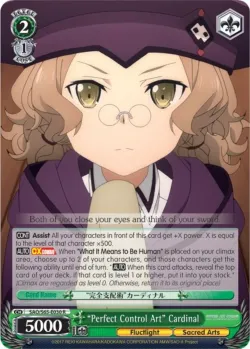 "Perfect Control Art" Cardinal #SAO/S65-E030 · Weiss Schwarz