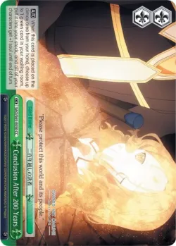 Conclusion After 200 Years #SAO/S65-E050 · Weiss Schwarz