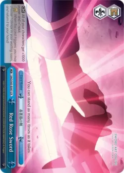 Red Rose Sword 「SAO/S65-E097」「EN」