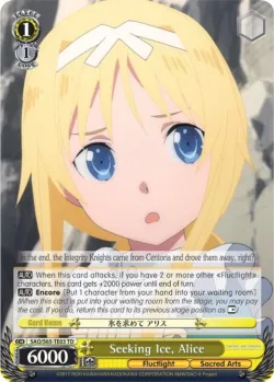 Seeking Ice, Alice 「SAO/S65-TE03」「EN」
