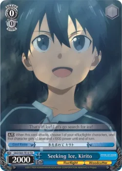 Seeking Ice, Kirito 「SAO/S65-TE10」「EN」
