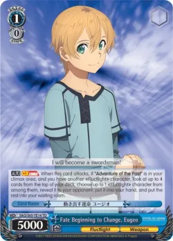 Fate Beginning to Change, Eugeo 「SAO/S65-TE14」「EN」
