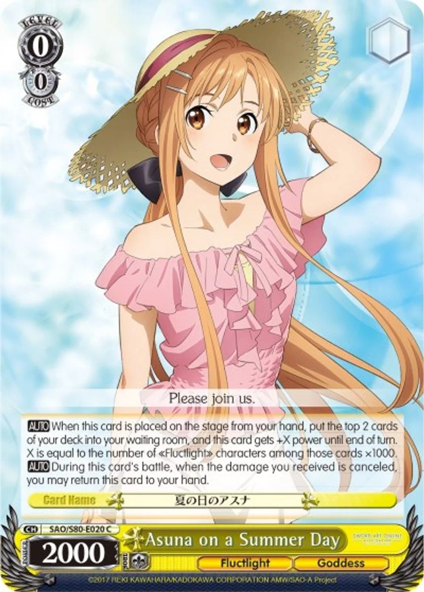 Asuna on a Summer Day 「SAO/S80-E020」「EN」