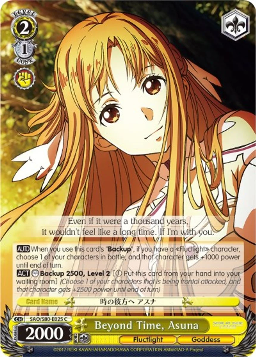 Beyond Time, Asuna 「SAO/S80-E025」「EN」