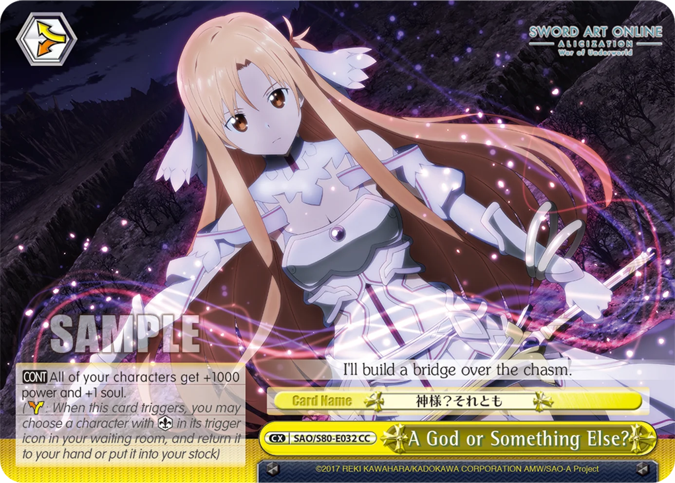 A God or Something Else? 「SAO/S80-E032」「EN」