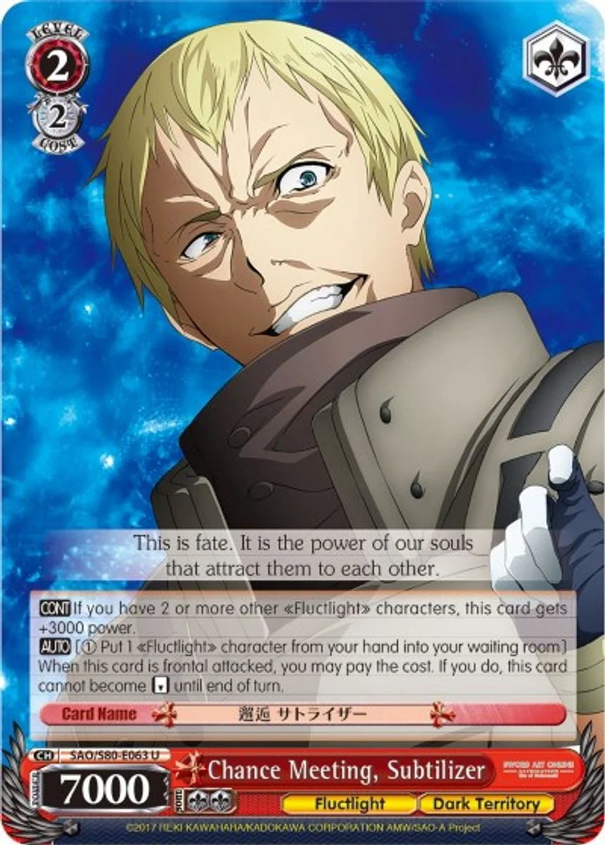 Chance Meeting, Subtilizer 「SAO/S80-E063」「EN」