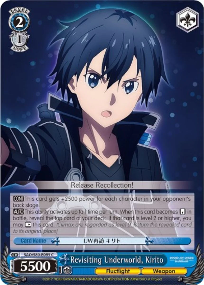 Revisiting Underworld, Kirito 「SAO/S80-E095」「EN」