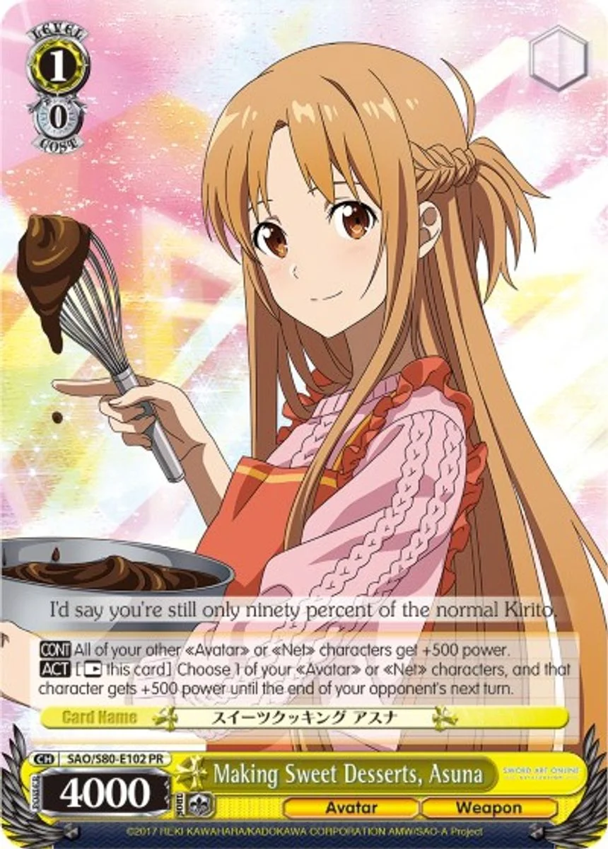 Making Sweet Desserts, Asuna 「SAO/S80-E102」「EN」