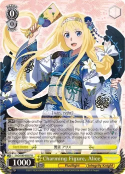 Charming Figure, Alice #SAO/S80-E007 · Weiss Schwarz
