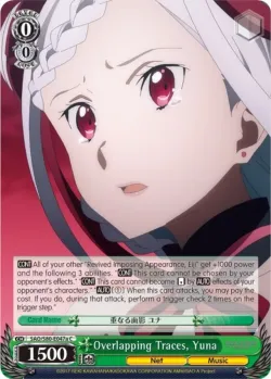 Overlapping Traces, Yuna #SAO/S80-E047a · Weiss Schwarz