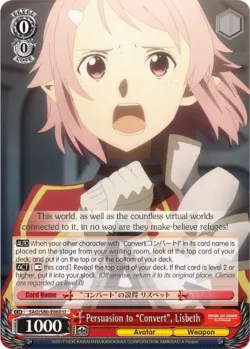 Persuasion to "Convert", Lisbeth 「SAO/S80-E060」「EN」