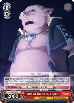 Chief of the Orcs, Lilpilin 「SAO/S80-E065」「EN」