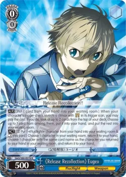 《Release Recollection》 Eugeo 「SAO/S80-E078」「EN」