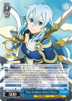 《Sun Goddess Solus》 Sinon 「SAO/S80-E079」「EN」