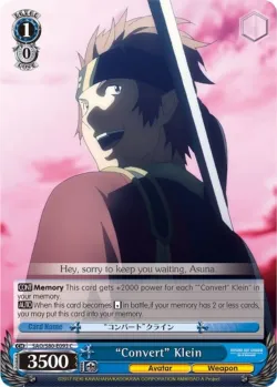 "Convert" Klein 「SAO/S80-E093」「EN」