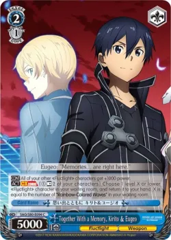 Together With a Memory, Kirito & Eugeo 「SAO/S80-E094」「EN」