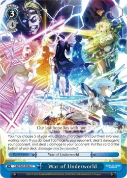 War of Underworld 「SAO/S80-E096」「EN」