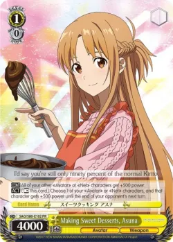 Making Sweet Desserts, Asuna 「SAO/S80-E102」「EN」