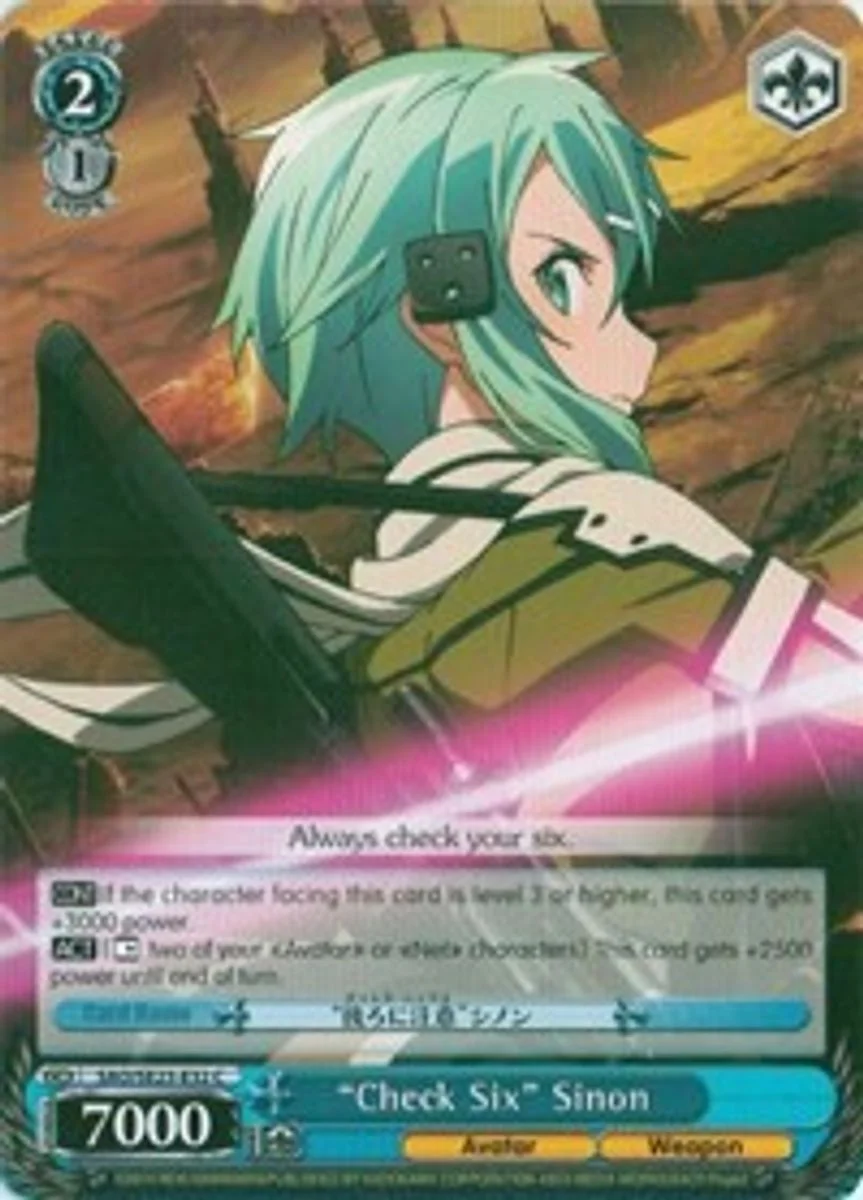 "Check Six" Sinon 「SAO/SE23-E32」「EN」