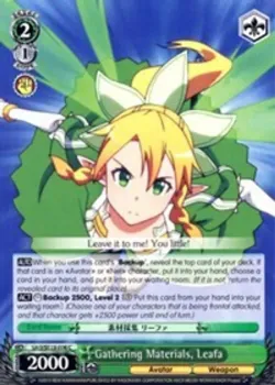 Gathering Materials, Leafa 「SAO/SE23-E06」「EN」