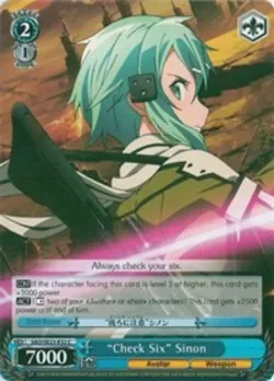 "Check Six" Sinon 「SAO/SE23-E32」「EN」