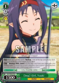 《Imp》 Girl, Yuuki 「SAO/SE26-E16」「EN」