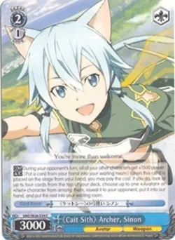 《Cait Sith》 Archer, Sinon 「SAO/SE26-E34」「EN」