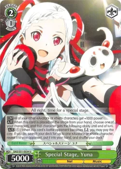 Special Stage, Yuna #SAO/S51-E034 · Weiss Schwarz