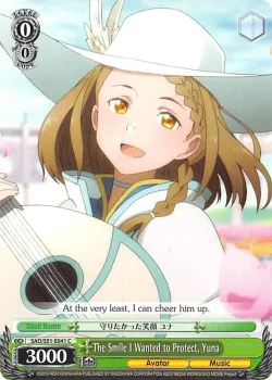 The Smile I Wanted to Protect, Yuna #SAO/S51-E041 · Weiss Schwarz