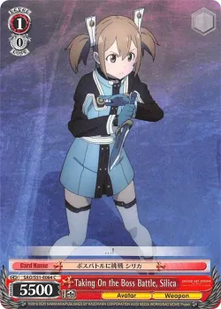Taking On the Boss Battle, Silica 「SAO/S51-E064」「EN」