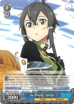 In Doubt, Sinon 「SAO/S51-E074」「EN」