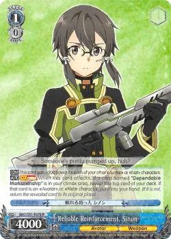 Reliable Reinforcement, Sinon 「SAO/S51-E076」「EN」
