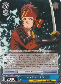 Blade User, Klein 「SAO/S47-E089」「EN」