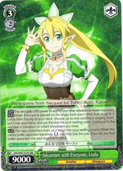Adventure with Everyone, Leafa 「SAO/S47-E107」「EN」