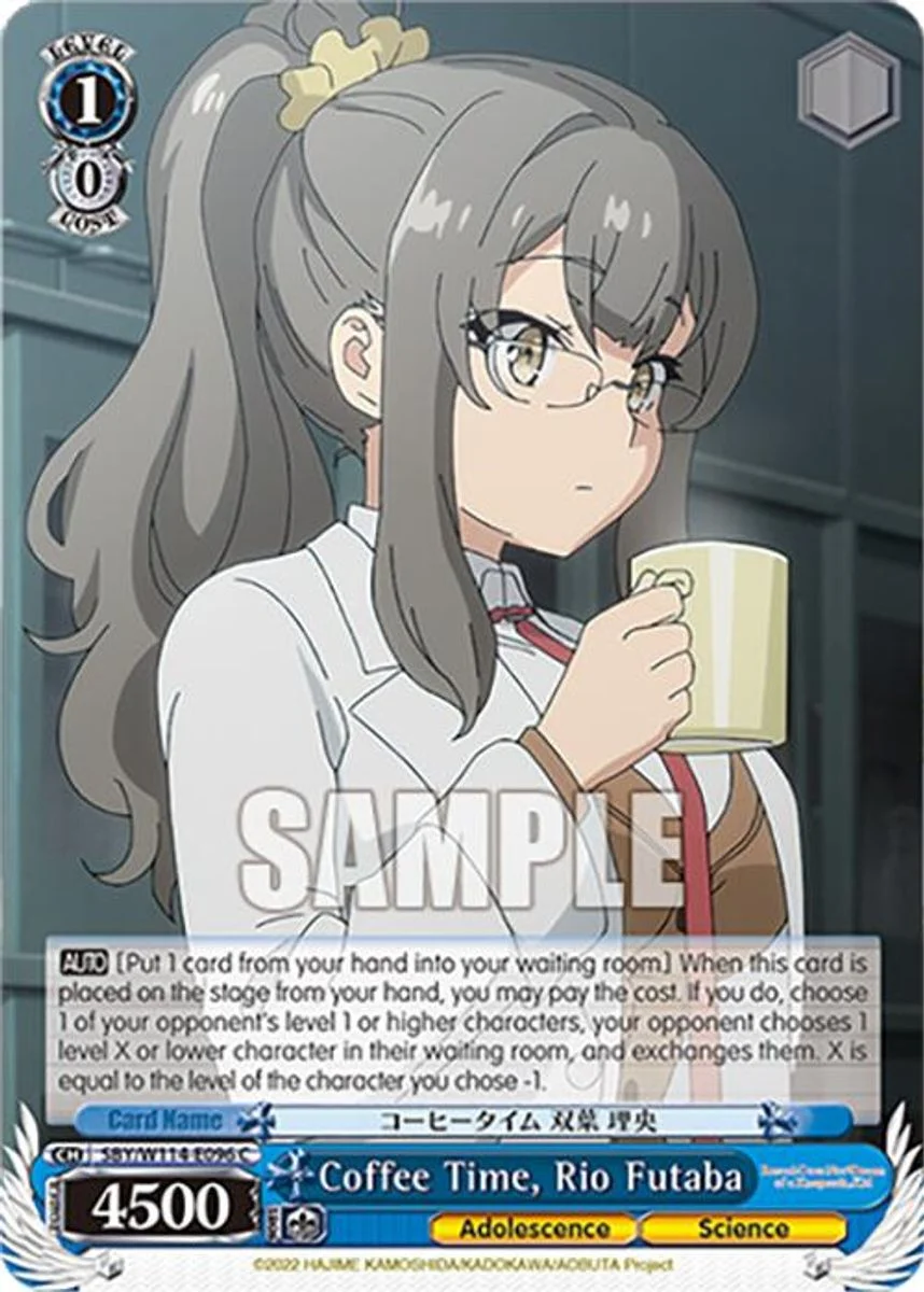 Coffee Time, Rio Futaba 「SBY/W114-E096」「EN」