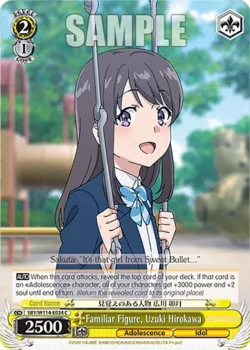 Familiar Figure, Uzuki Hirokawa #SBY/W114-E024 · Weiss Schwarz