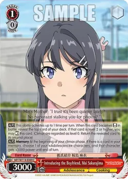 Introducing the Boyfriend, Mai Sakurajima 「SBY/W114-E069」「EN」