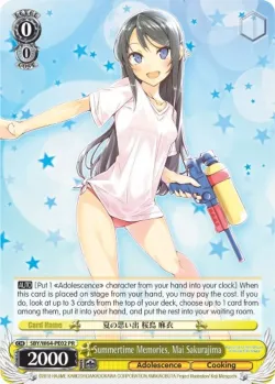 Summertime Memories, Mai Sakurajima 「SBY/W64-PE02」「EN」