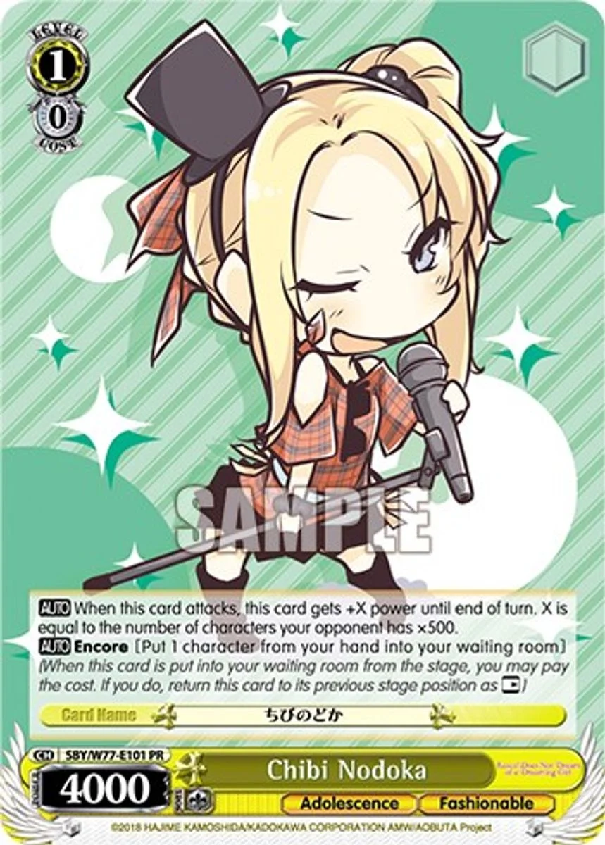 Chibi Nodoka 「SBY/W77-E101」「EN」