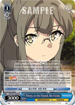 Theory on the Wound, Rio Futaba 「SBY/W77-E079」「EN」