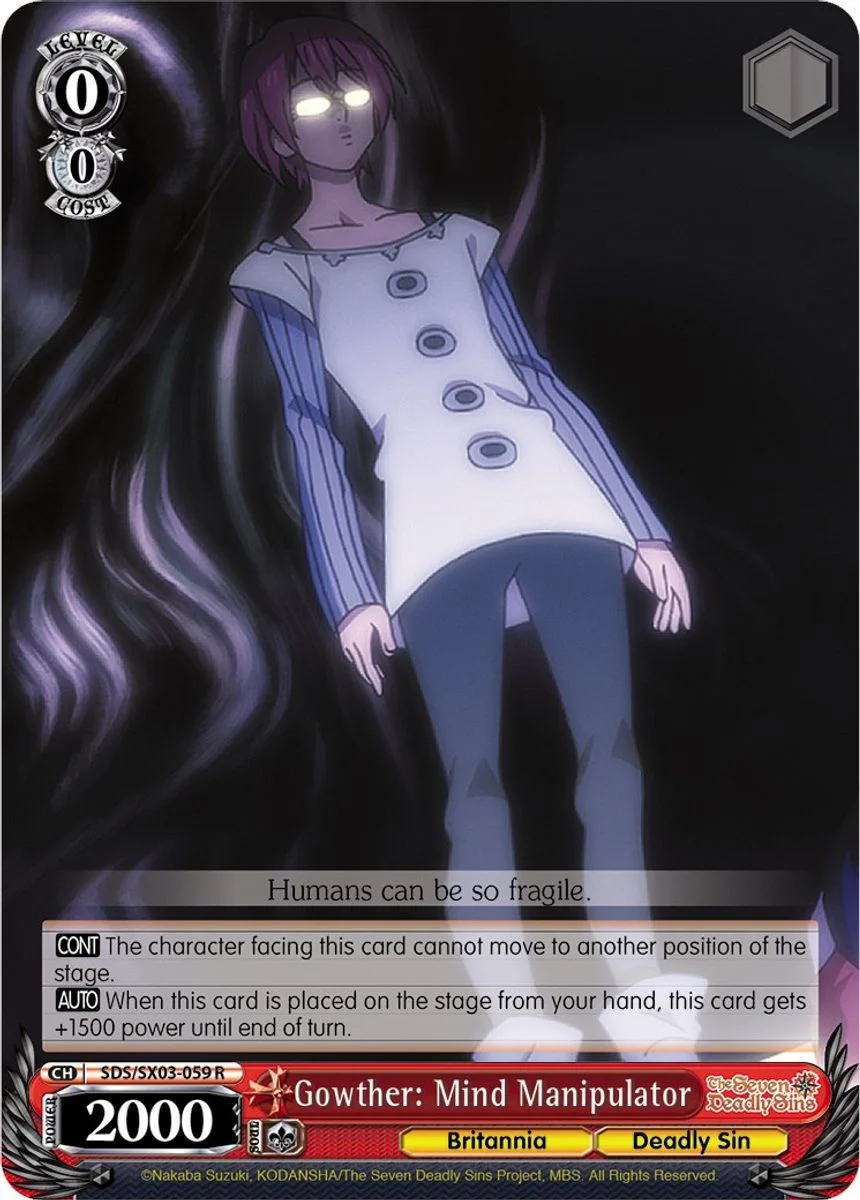 Gowther: Mind Manipulator 「SDS/SX03-059」「EN」