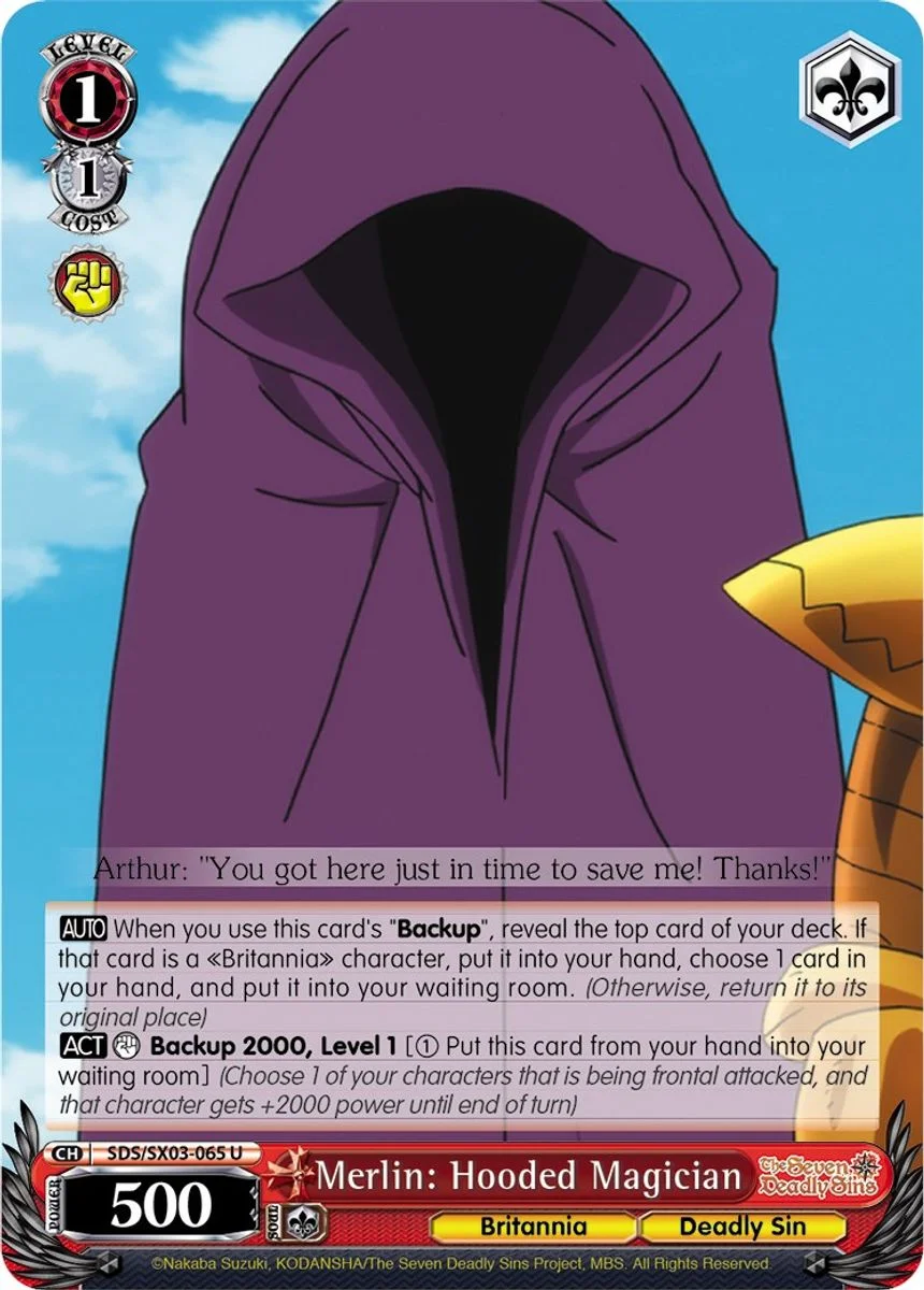 Merlin: Hooded Magician 「SDS/SX03-065」「EN」