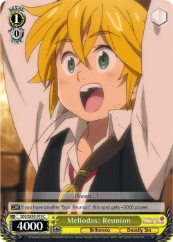 Meliodas: Reunion #SDS/SX03-019 · Weiss Schwarz