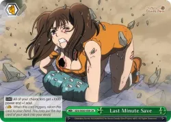 Last Minute Save #SDS/SX03-050 · Weiss Schwarz