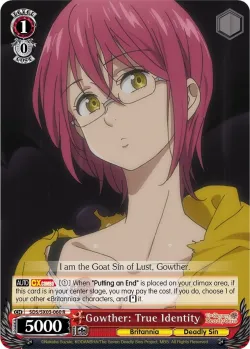 Gowther: True Identity 「SDS/SX03-060」「EN」