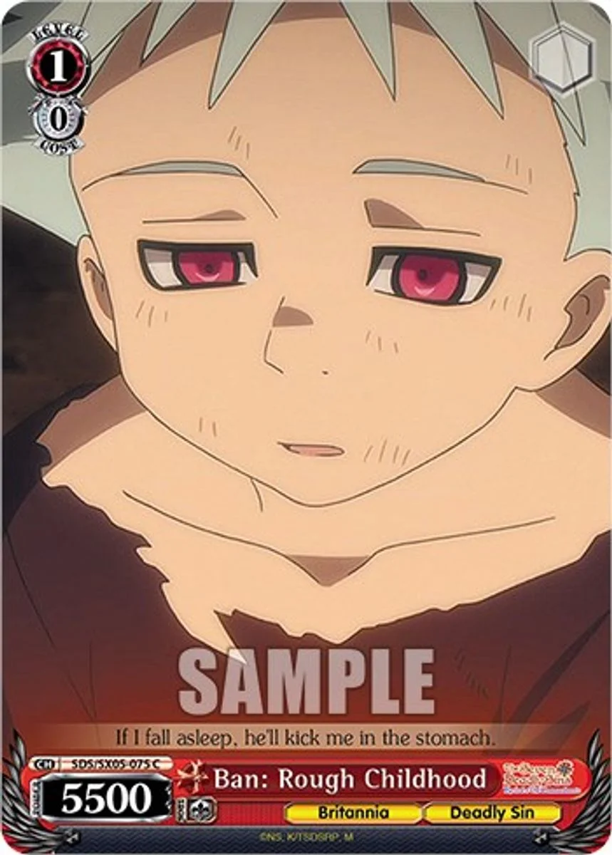 Ban: Rough Childhood 「SDS/SX05-075」「EN」