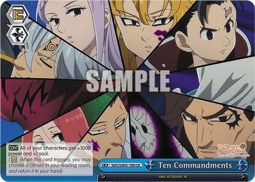 Ten Commandments 「SDS/SX05-108」「EN」
