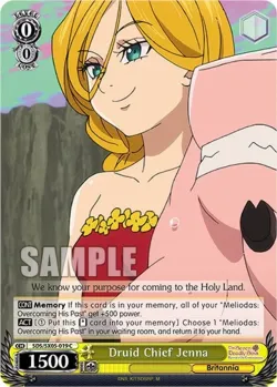 Druid Chief Jenna #SDS/SX05-019 · Weiss Schwarz