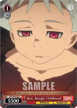 Ban: Rough Childhood 「SDS/SX05-075」「EN」