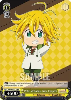 Petit Meliodas: New Chapter 「SDS/SX05-111」「EN」